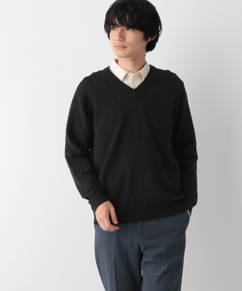 zekeさ。 セール】メルティVネックプルオーバー/116359（ニット/セーター