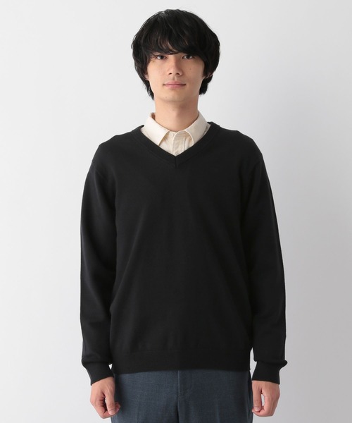 セール】メルティVネックプルオーバー/116359（ニット/セーター