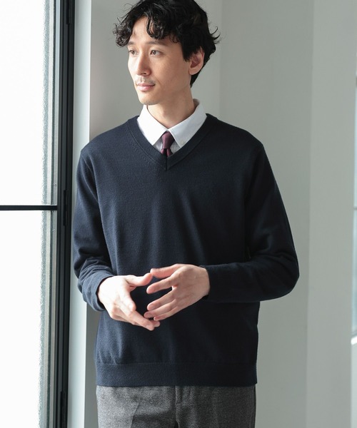 セール】メルティVネックプルオーバー/116359（ニット/セーター