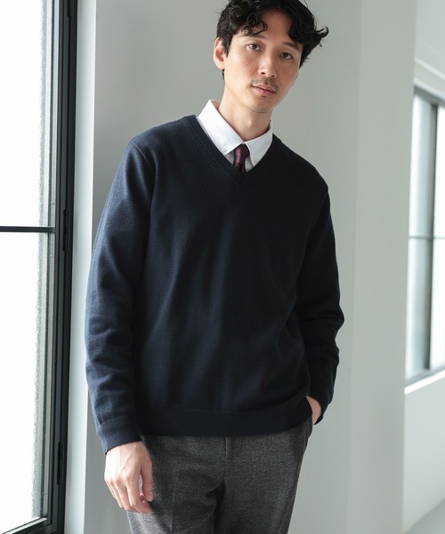 セール】メルティVネックプルオーバー/116359（ニット/セーター