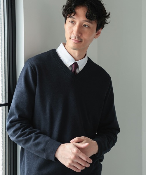 セール】メルティVネックプルオーバー/116359（ニット/セーター