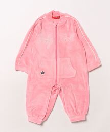 BABYDOLL（ベビードール）の「パイピングベロアロンパース 9837B（ロンパース・キッズ）」