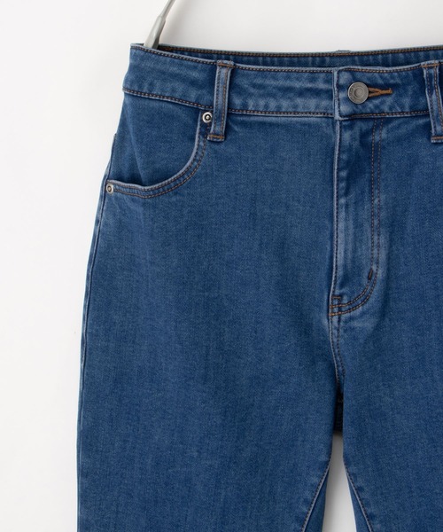 Honeys（ハニーズ）の「【ハニぽか】暖デニムスキニー６４丈（股下６４ｃｍ）（デニムパンツ・レディース・インディゴブルー/ワンウォッシュ・SS/S/M/L/LL）」の6枚目の写真