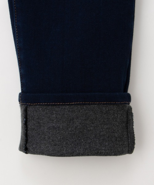 Honeys（ハニーズ）の「【ハニぽか】暖デニムスキニー６４丈（股下６４ｃｍ）（デニムパンツ・レディース・インディゴブルー/ワンウォッシュ・SS/S/M/L/LL）」の14枚目の写真