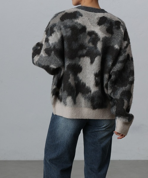 【セール】レオパードジャガードカーディガン（カーディガン/ボレロ）｜COLONY 2139（コロニートゥーワンスリーナイン）