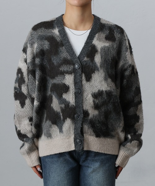 【セール】レオパードジャガードカーディガン（カーディガン/ボレロ）｜COLONY 2139（コロニートゥーワンスリーナイン）