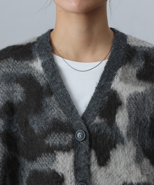 【セール】レオパードジャガードカーディガン（カーディガン/ボレロ）｜COLONY 2139（コロニートゥーワンスリーナイン）