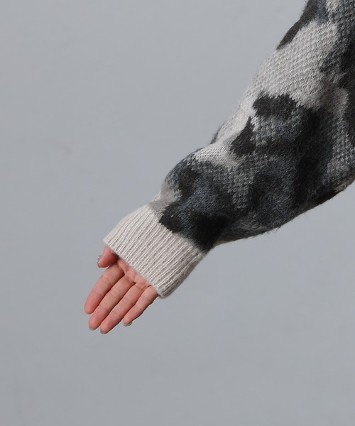 【セール】レオパードジャガードカーディガン（カーディガン/ボレロ）｜COLONY 2139（コロニートゥーワンスリーナイン）