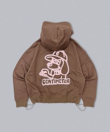 Blur CMT ruler zip hoodie