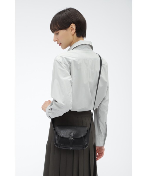SADDLE LEATHER BAG（ショルダーバッグ）｜MARGARET HOWELL