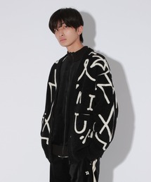 Anui | 【UNISEX】モノトーンジャガードカーディガン(カーディガン/ボレロ)