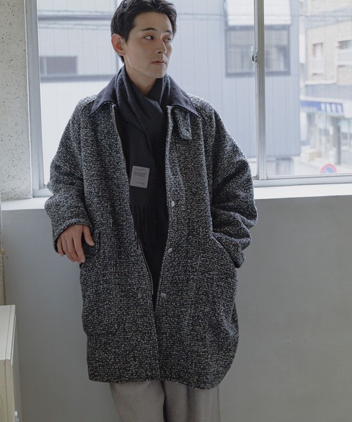 Rene2024 【新品未使用タグ付】専用です♡ウールアンゴラシルクコート裏地付 MICA & DEAL(マイカ アンド ディール)のreversible vn boa coat通販