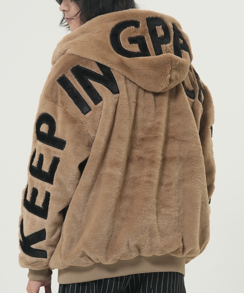 CORISCO（コリスコ）の「バックロゴファーブルゾン(M1)（ブルゾン