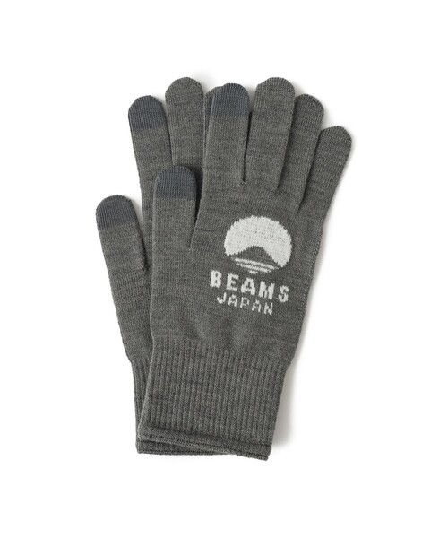 BEAMS JAPAN(ビームス ジャパン)の「【別注】tet. / ビームス ジャパン ロゴ グローブ Vol.2 Men(手袋・メンズ・グレー/ネイビー/オレンジ/ブラウン/ブラック/ブルー系その他3/ダークブラウン/ベージュ/インディゴブルー・ONE SIZE)」の12枚目の写真