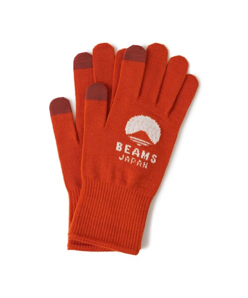 BEAMS JAPAN(ビームス ジャパン)の「【別注】tet. / ビームス ジャパン ロゴ グローブ Vol.2 Men(手袋・メンズ・グレー/ネイビー/オレンジ/ブラウン/ブラック/ブルー系その他3/ダークブラウン/ベージュ/インディゴブルー・ONE SIZE)」の17枚目の写真