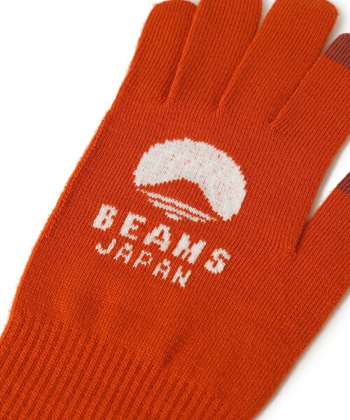 BEAMS JAPAN(ビームス ジャパン)の「【別注】tet. / ビームス ジャパン ロゴ グローブ Vol.2 Men(手袋・メンズ・グレー/ネイビー/オレンジ/ブラウン/ブラック/ブルー系その他3/ダークブラウン/ベージュ/インディゴブルー・ONE SIZE)」の19枚目の写真