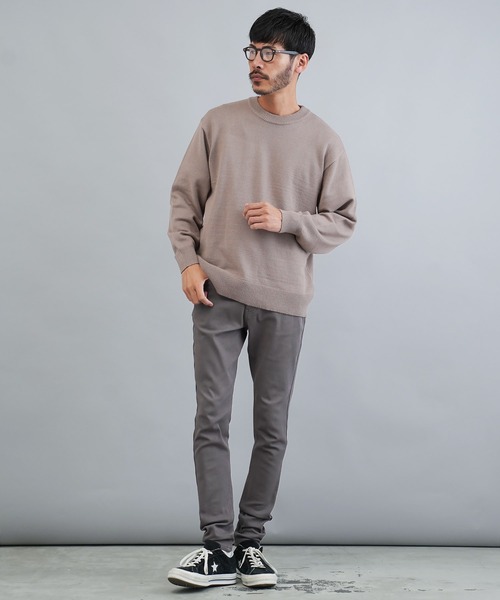 jiggys shop(ジギーズショップ)の「極ラクストレッチ裏起毛スキニーパンツ(その他パンツ・メンズ・チャコールグレー/ブラック/ホワイト/グレー系その他/ネイビー・SMALL/X-LARGE/LARGE/MEDIUM)」の13枚目の写真