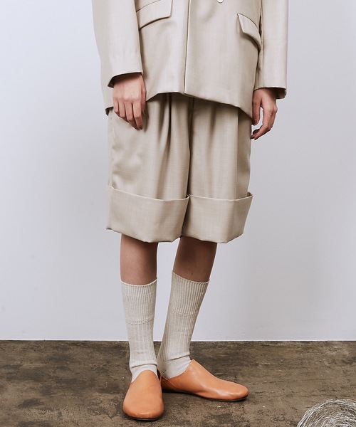 Dulcamara（ドゥルカマラ）の「よそいきワイドサルエルパンツ
