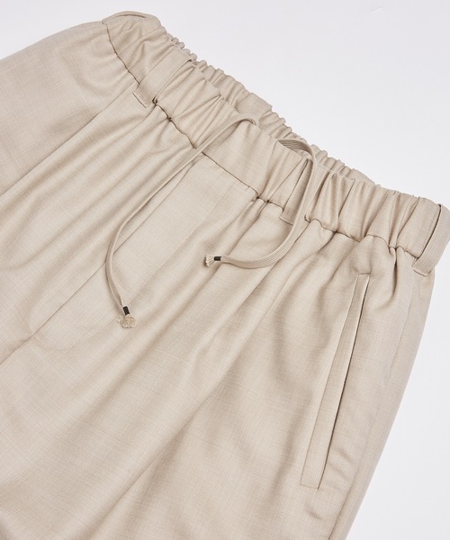 Dulcamara（ドゥルカマラ）の「よそいきダブルヘムショートPT（スラックス・メンズ・ブラック/ベージュ系/ミックスグレー・0/1）」の21枚目の写真