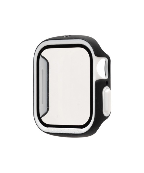 iFace(アイフェイス)の「Apple Watch Series 11/10(42mm/46mm)/9/8/7(41mm/45mm)/SE(第3/2/1世代)/6/5/4(40mm/44mm) 専用 iFace Reflection強化ガラス 一体型 ケース(デジタル腕時計・レディース・ベージュ/ブラック/サックスブルー・40mm/41mm/44mm/45mm/42mm/46)」の16枚目の写真