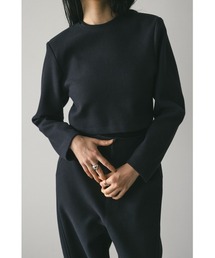 STYLEMIXER | ストレッチメルトンショートトップ(Tシャツ/カットソー)