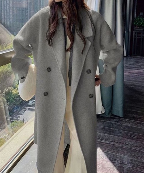 ﾛﾝｸﾞPｺｰﾄ（ピーコート）｜SPIGA（スピーガ） 5,830円