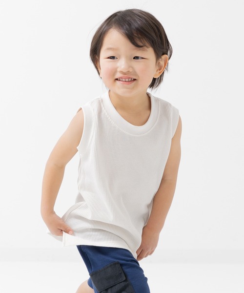 ANDCHILL GDY SLEEVELESS WHITE タンクトップ ANDCHILL GDY SLEEVELESS WHITE タンクトップ