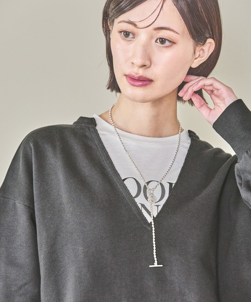 コイントップボールネックレス / 250569（ネックレス）｜LAKOLE