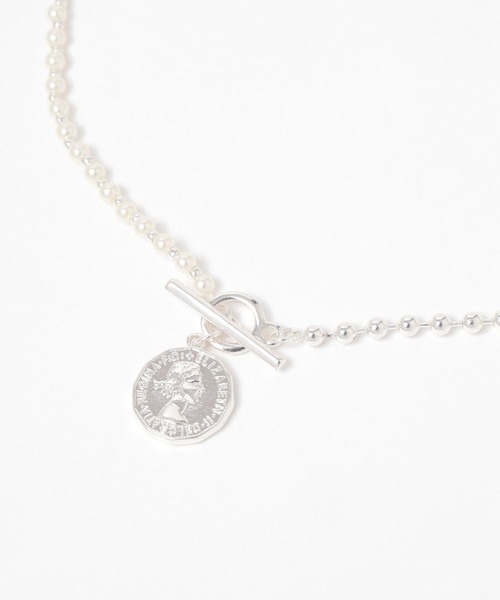 コイントップボールネックレス / 250569（ネックレス）｜LAKOLE