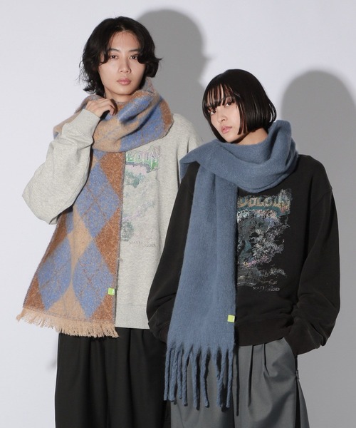 【UNISEX】アソートストール（マフラー）｜Anui（アニュイ）