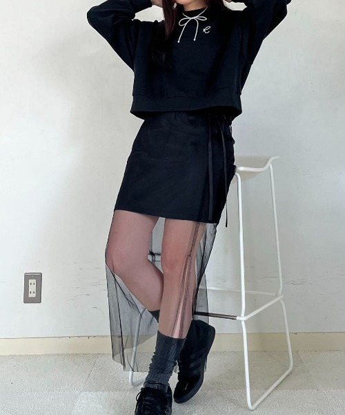 トレーナー スウェット hugi LOGO SWEAT/hugiオリジナルロゴスウェット レディース hugi LOGO SWEAT/hugiオリジナルロゴスウェット（スウェット