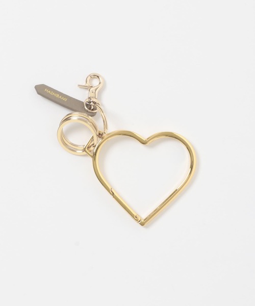 RODE SKO（ロデスコ）の「『別注』Hashibami×RODESKO　ハートカラビナ（キーケース/キーアクセサリー・レディース・ゴールド/シルバー・ONE）」の3枚目の写真