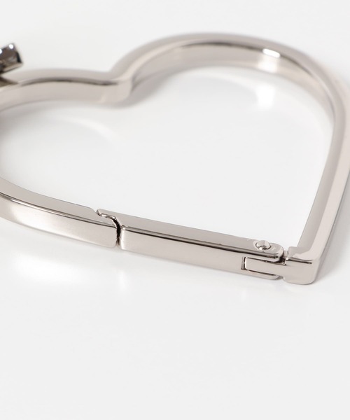 RODE SKO（ロデスコ）の「『別注』Hashibami×RODESKO　ハートカラビナ（キーケース/キーアクセサリー・レディース・ゴールド/シルバー・ONE）」の7枚目の写真