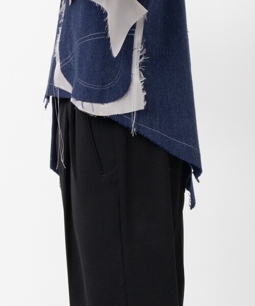 sulvam(サルバム)の「【sulvam/サルバム】WOOL-DENIM LONG SLEEVE JACKET(テーラードジャケット・メンズ・ネイビー/ブルー・M/L)」の13枚目の写真
