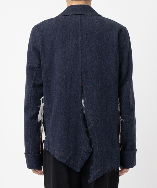 sulvam(サルバム)の「【sulvam/サルバム】WOOL-DENIM LONG SLEEVE JACKET(テーラードジャケット・メンズ・ネイビー/ブルー・M/L)」の19枚目の写真
