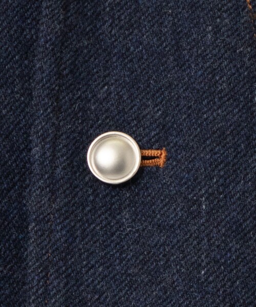 sulvam サルバム　19aw テープデザイン　ノーカラー　ウールジャケット SULVAM / サルバム セーラーカラーニット / MW-K06-850
