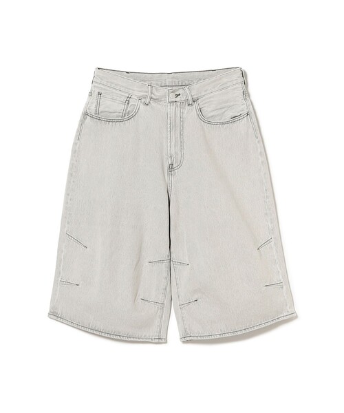 BEAMS(ビームス)の「5ポケット クウォーターレングス ワイドデニム(デニムパンツ・メンズ・ブラック/ブルー/ホワイト・XL/L/M/S)」の22枚目の写真