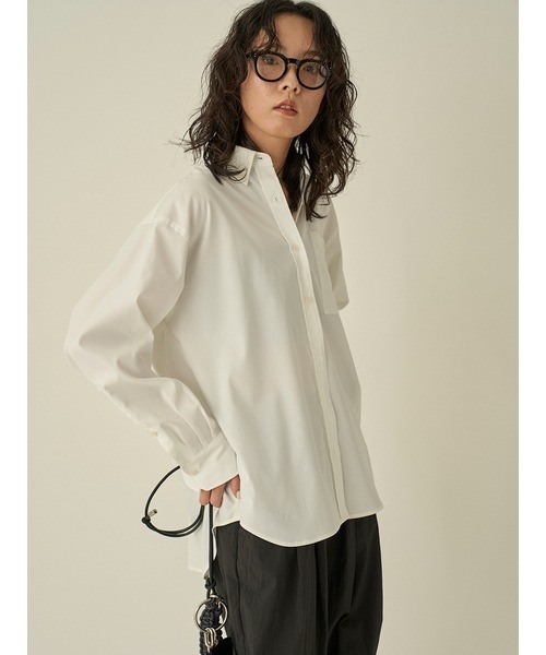 emmi（エミ）の「ボストンクリアグラス（メガネ・レディース・ブラック・FREE）」の4枚目の写真