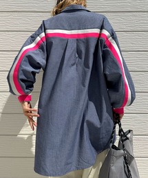 Q（キュー）の「ヨークリブドッキングシャツ（シャツ/ブラウス）」