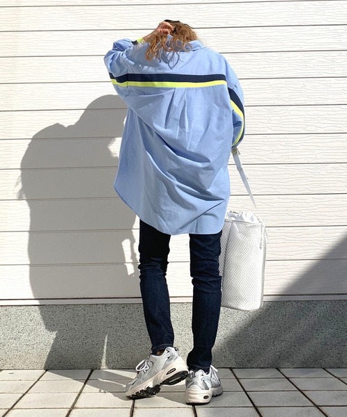 セール】ヨークリブドッキングシャツ（シャツ/ブラウス）｜Q（キュー