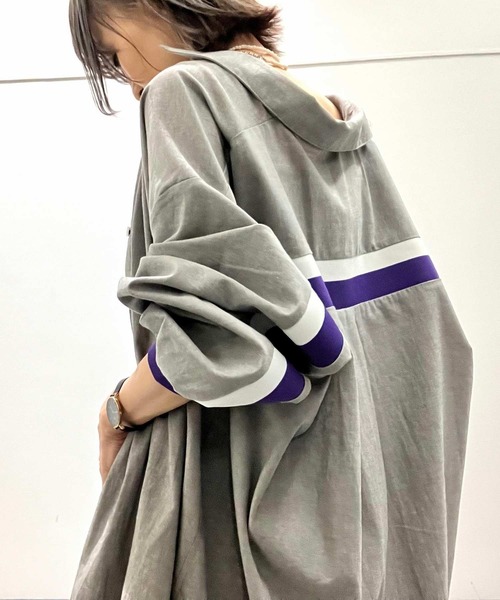 セール】ヨークリブドッキングシャツ（シャツ/ブラウス）｜Q（キュー