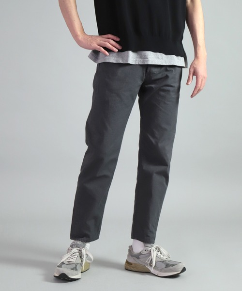 OMNIGOD（オムニゴッド）の「[OMNIGOD mens / オムニゴッド] コットンヘンプダック 5Pカレッジジーンズ（その他パンツ・メンズ・チャコールグレー/アイボリー・28inch/30inch/32inch/34inch）」の3枚目の写真