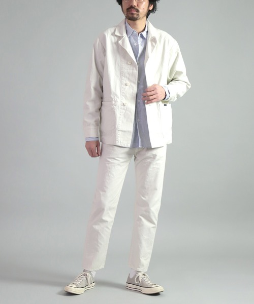 OMNIGOD（オムニゴッド）の「[OMNIGOD mens / オムニゴッド] コットンヘンプダック 5Pカレッジジーンズ（その他パンツ・メンズ・チャコールグレー/アイボリー・28inch/30inch/32inch/34inch）」の8枚目の写真