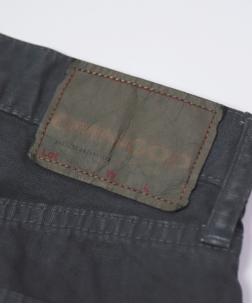 OMNIGOD（オムニゴッド）の「[OMNIGOD mens / オムニゴッド] コットンヘンプダック 5Pカレッジジーンズ（その他パンツ・メンズ・チャコールグレー/アイボリー・28inch/30inch/32inch/34inch）」の19枚目の写真