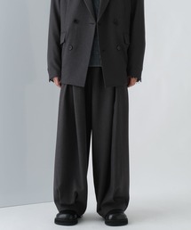HARE | 【SET UP対応】ボリュームタックパンツ(HARE)(スラックス)