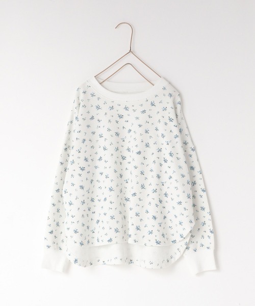 ハンドメイドあきt セール】ワッフルプルオーバー 292496（Tシャツ/カットソー