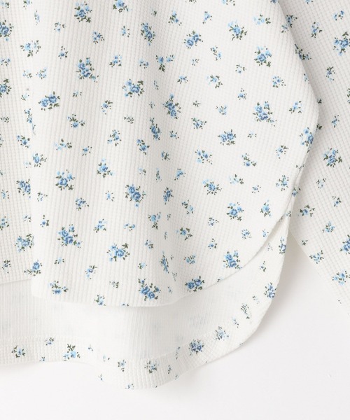 LOWRYS FARM（ローリーズファーム）の「ワッフルプルオーバー　292496（Tシャツ/カットソー・キッズ・グレー/ホワイト系その他・110cm/120cm/130cm/140cm/150cm）」の8枚目の写真