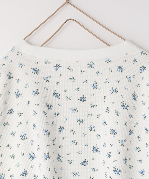 LOWRYS FARM（ローリーズファーム）の「ワッフルプルオーバー　292496（Tシャツ/カットソー・キッズ・グレー/ホワイト系その他・110cm/120cm/130cm/140cm/150cm）」の6枚目の写真