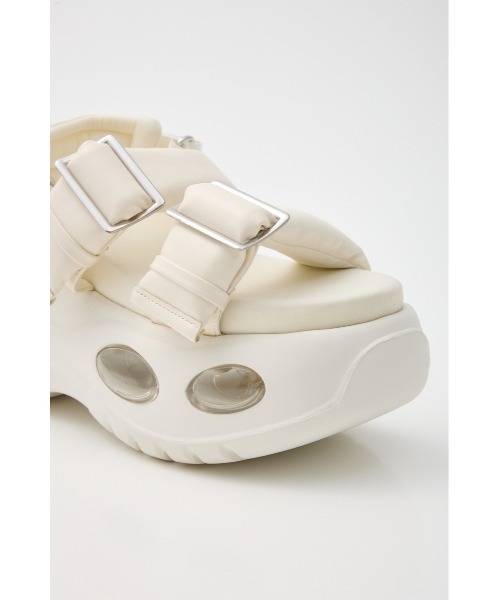 SLY AIR VOLUME SOLE BELT サンダル セール】AIR VOLUME SOLE BELT SANDAL エアー ボリュームソール