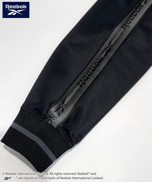 Reebok（リーボック）の「Reebok リーボック ブランド ロゴ ワンポイント 刺繍 スムースジャージ ライン トラックジャケット（ジャージ・メンズ・サックスブルー/ネイビー/ブラック/チャコール・L/LL/M）」の11枚目の写真